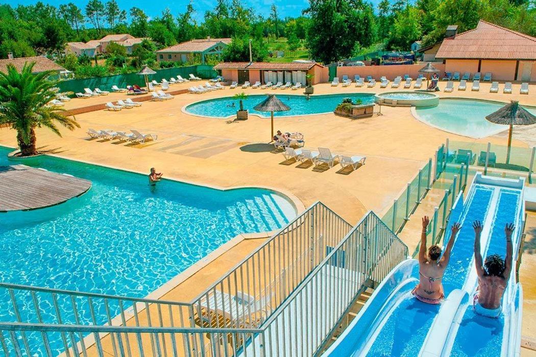 Camping Marvilla Parks - Rivages Des Landes - Mobil Home 3 Chambres Aureilhan  المظهر الخارجي الصورة